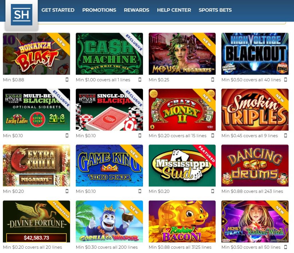 Sugarhouse casino online nj app