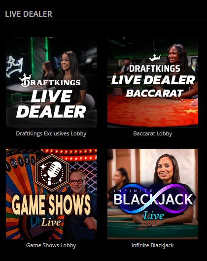 Draftkings Casino Live Dealers