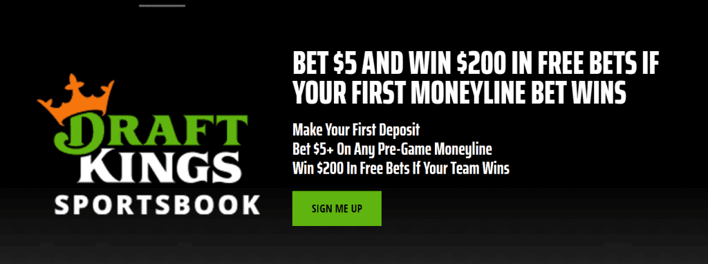 DraftKings NFL Promo: Bet $5, Win $200